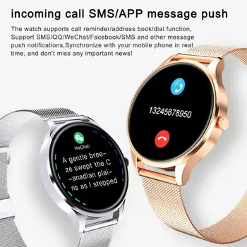 Modes Pilnu apli touch screen Krāsu Ekrāns Smart Skatīties Sieviešu vīriešu Sporta Sirdsdarbības Ātrums, asinsspiediens Ūdensizturīgs Smartwatch 2020