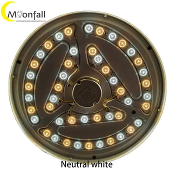 Moonfall-LED Griestu apgaismojums RGB lampas Modernās Vienkāršu stila gaismas ar zvaigzni Guļamistaba, Virtuve, Ēdamistaba, iekštelpu 36W 72W