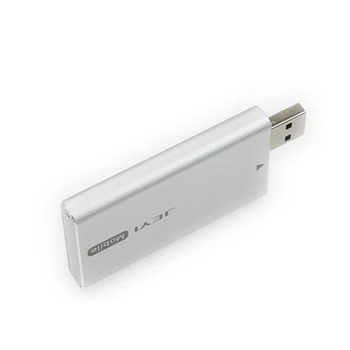 MSATA USB3.0 mSATA SSD Būra alumīnija SATA3 Cietvielu ASM1153E atbalsta APDARES mSATA ar USB3.1 Caddy USB Inline