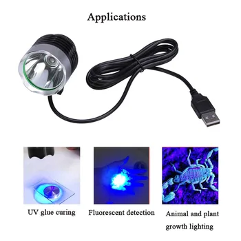 Nesen Mobilo Telefonu Remonta Rīku 5V USB UV Līmi Konservēšanas Lampas LED Ultravioleto Zaļā Eļļa Konservēšanas Violeta Gaisma iPhone plates