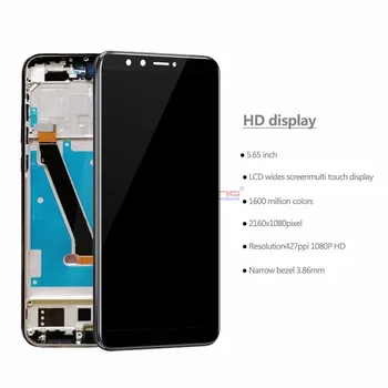 New augstas kvalitātes Huawei Honor 9 lite LCD digitizer touch screen displejs, montāža, Huawei Honor 9 Lite L31 L22A LCD ekrāns