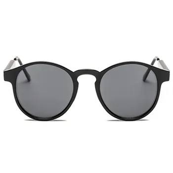 NYWOOH Retro Apaļas Saulesbrilles Vīriešiem, Sievietēm Luksusa Zīmola Dizaineru Lokā Vintage Saules Brilles Toņos Brilles UV400