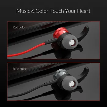 ORICO In-Ear Austiņas ar HIFI Earbuds Mikrofona Vadu Āķis, Sporta Austiņas, lai Xiaomi iPhone, Samsung, Huawei ipod MP3, MP4