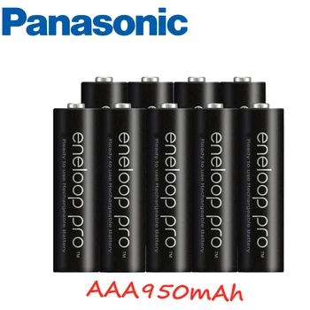 Oriģināls Akumulators Panasonic Pro AAA Baterijas 950mAh 1.2 V NI-MH Kameru, Gaismiņa Rotaļlietas Iepriekš Uzlādētu Uzlādējamos Akumulatorus