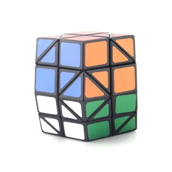 Oriģināls Augstas Kvalitātes LanLan 12 Ass Rhombohedral Dodecahedron Magic Cube Megaminxeds Ātrums Puzzle Ziemassvētku Dāvanu Idejas Bērnu Rotaļlietas