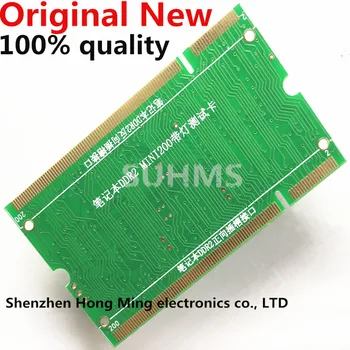Oriģināls, Jauns DDR2+DDR3 atmiņas slots testeri karti klēpjdators mātesplatē Notebook Portatīvo datoru ar LED