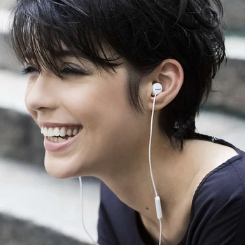 Oriģināls Philips SHE4205 pusi auss deasign Austiņas ar augstas kvalitātes Skaņu mikrofona Galaxy Xiaomi Atbalsta oficiāla pārbaude