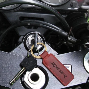 Par Kawasaki ZX9R ZX-9R Modeļu Motociklu Keychain Pātagot Atslēgu Gredzens