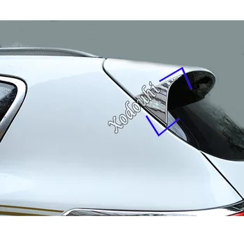 Par Kia Sportage KX5 2019 2020 auto uzlīme stils vāka aizmugures spoileris sānu trīsstūris molding logu bezel trim daļām 2gab