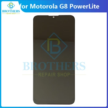 Par Motorola Moto G8 Jauda Lite LCD Displejs, Touch Screen Digitizer par Moto XT2055-2 G8PowerLite LCD Montāža Telefonu Detaļas, Pārbaudītas