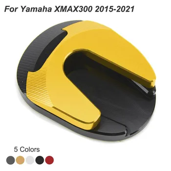 Par Yamaha Xmax300 Xmax 300 X-Max-2021 Motociklu Statīvs Sidestand Pagarināšanu Palielinātāju, Noteikti Pad Kāju Sānu Kick Stand Turētājs
