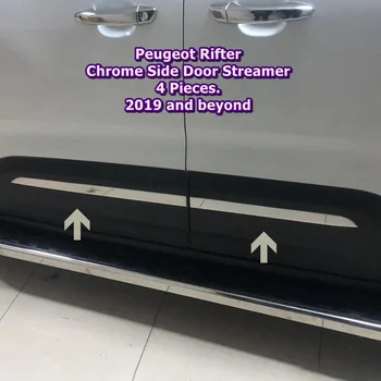 Peugeot Rifter Chrome Sānu Durvis Streamer 4 Gabali. 2019. gadā, un pēc ISO9001 / 2008 A + Kvalitātes modificētu dizains