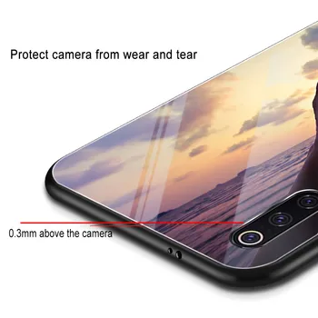 Pludmales Gadījumā Xiaomi Redmi, Ņemiet vērā, 8 8T 9 7. 9.A 9.C 10X 5G K30 Pro S Stikla Telefonu Gadījumos Mi Piezīme 10 9 Pro Lite F1 Segtu Būtiska Capa