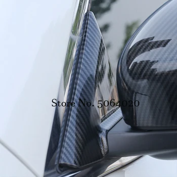 Priekš Nissan X Trail X-trail T32-2019 Piederumi Auto Priekšā pīlāru Atpakaļskata Tuning Spoguļi Turētājs Melns Vāciņš Auto Stils