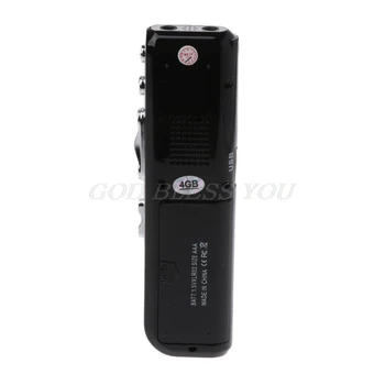 Profesionālās Mini USB Pen Digitālā Audio Voice Recorder, Mp3 atskaņotājs, Diktofons Piliens Kuģniecība