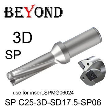 PĒC Urbšanas 3D 17mm 17,5 mm SP C25-3D-SD17-SP06 SD17.5 U Urbšanas Bitu izmantot SPMG SPMG06024 maināmas, pārvietojamas starplikas Karbīda Ieliktņiem, Instrumenti CNC