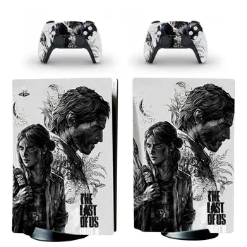 Pēdējā no Mums PS5 Standarta Disku Izdevums Ādas Decal Uzlīmes Vāks PlayStation 5 Konsoles & Kontrolieris PS5 Ādas, Vinila Uzlīmes