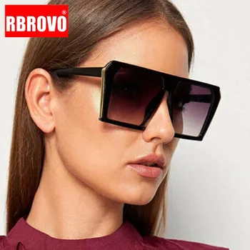 RBROVO Retro Saulesbrilles Sieviešu Ir 2021. Zīmola Dizaineru Brilles Par Sieviešu/Vīriešu Laukumā Brilles Sievietēm Lielgabarīta Oculos De Sol Gafas
