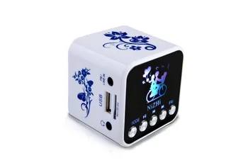 REDAMIGO TT032A Mini FM radio skaļruņi atbalsta SD atmiņas kartes/Signalizācijas,Portatīvie Skaļruņi Mini radio MP3 Atskaņotāji RADT032A