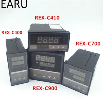 REX-C100 REX-C100FK02-M*Digitālā PID Temperatūras Kontrole Kontrolieris Termostata Releju Izeja Universālā Ieeja AC110-240V