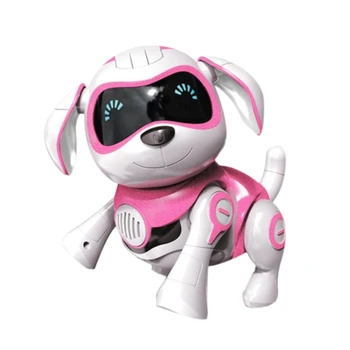Robots Suns Elektronisko Pet Rotaļlietas Bezvadu Robots Kucēns Viedo Sensoru Būs Staigāt, Runāt Tālvadības Suņu Robots Pet Rotaļlietas Bērniem Zēni Meitenes P