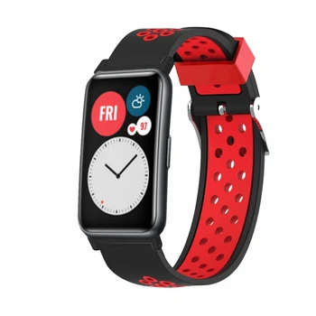 Rokas Joslā Siksnu Huawei Skatīties Fit Sporta Aproce Watchband Par Huawei Smart Fit Watch Nomaiņa Silikona Siksnas Correa