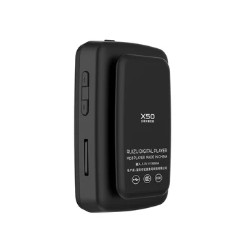RUIZU X50 Sporta Bluetooth, MP3 mūzikas atskaņotāju, Diktofonu, FM Radio Supprot SD Kartes Klips, Bluetooth, MP3 atskaņotājs 8GB PK RUIZU X06 X18 X26