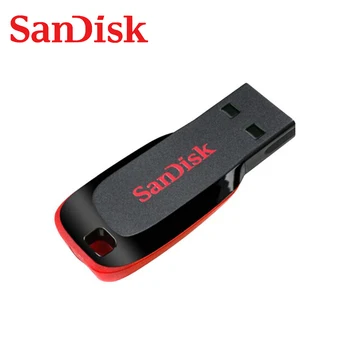 SanDisk CZ50 USB Flash Disks 128GB/64GB/32GB/16GB Pen Drive Pendrive USB 2.0 Flash Drive, Memory stick, USB diska, usb flash