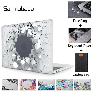 Sanmubaba Laptop Case For Macbook Pro 13 a2289 2020. gadam Cieto Segumu Macbook Pro Air 11 12 13 15 16 collu pamatbrīvību Ar Tastatūras Segumu
