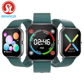 SHAOLIN Smart Watch Pulksteņa Sirds ritma Monitors Fitnesa Tracker Smartwatch Apple Skatīties IOS Android Skatīties Tālrunis Vīrieši Sievietes