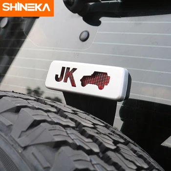 SHINEKA Ārējie Piederumi Jeep Wrangler JK Auto Augstas Pozīcijas Bremžu Aizmugurējie Lukturi Melns Vāks Jeep Wrangler JK 2007-2017