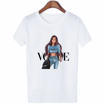 Sieviešu 2019. gada Vasaras Modes Sieviešu T-krekls Harajuku Vogue T Krekls Streetwear Estētisko T Gothic Streetwear Ulzzang Augšu