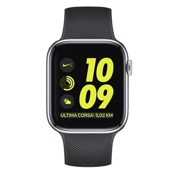 Silikona Watchband Apple Skatīties Series 5 4 3 2 1 44mm 40mm 42mm 38mm Band Apple iWatch Siksniņu Rokassprādze Rokas datumi