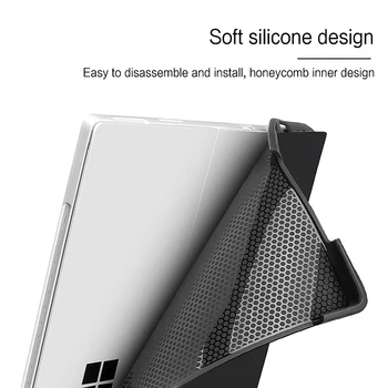 Smart Case Cover For Microsoft Surface Iet 10.1 Planšetdatoru Gadījumā Virsmas Go2 10.5