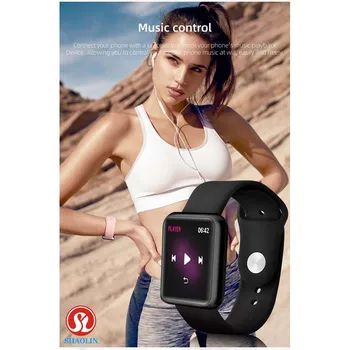 Smart Skatīties Joslu Ūdensnecaurlaidīga Smartwatch Dinamisku sirdsdarbība, Asins Spiediena Monitoru, Apple iPhone, Android Sporta Veselības skatīties SVB