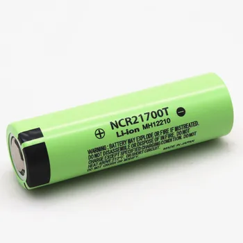 Sākotnējā 21700 Akumulatora NCR21700T Litija Akumulators 4800mAh 3,7 V 40A Augstas izlādes Akumulatoru Augsta-drain