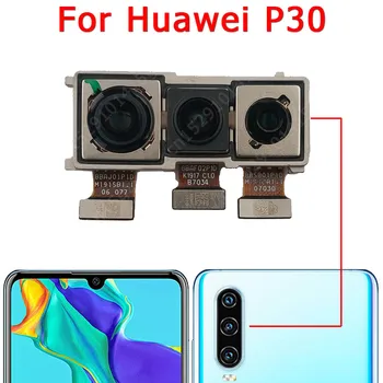Sākotnējā Sānu Atpakaļskata Aizmugurējo Kameru Huawei P30 Galvenais Saskaras Ar Frontālo Aiz Kameras Modulis Flex Nomaiņa Rezerves Daļas