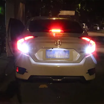 T15 H16 LED Auto Atpakaļgaitas Lukturi Stāvgaismas Gaismas Izcelt Negodīgi Gaismas Dekorēšana Aksesuāri Honda Civic 2019 2018 2017 2016