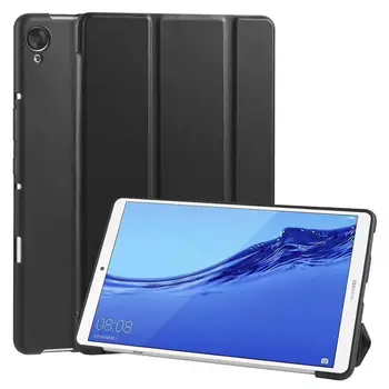 Tablete PU Ādas Vāks Huawei Mediapad 10.4 godu V6 M6 8.4 10.8 collu 2019 Gadījumā MatePad Pro 10.8 