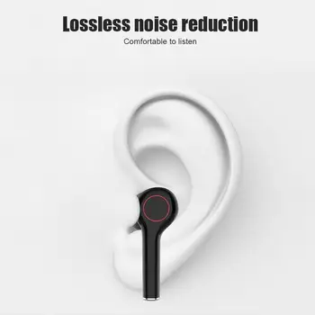 Taisnība, Bezvadu austiņām TWS Bluetooth Austiņas brīvroku austiņas trokšņa slāpēšanas Earbuds ar mikrofonu ios android Tālrunis