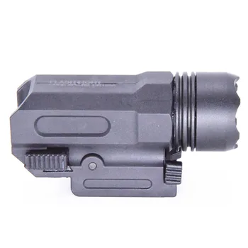 Taktiskā Airsoft Ieroci Lukturīti Combo LED Taktisku Ieroci Lāpu, lai 20mm Dzelzceļa Glock 17 19 18C 24