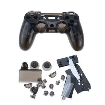 TingDong Skaidrs, Pilna Mājokļu Kontrolieris Apvalks Gadījumā Segtu Mod Komplekts pogas Dualshock 4 PS4 Veco versiju JDM-001 Nomaiņa