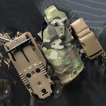 TMC Taktiskās Pistole Makstī X300 Gaismas-Savietojams G17/18 ar QL Mount Maksts Panelis Adapteri, Kāju Vanšu Kritums Bezmaksas Piegāde