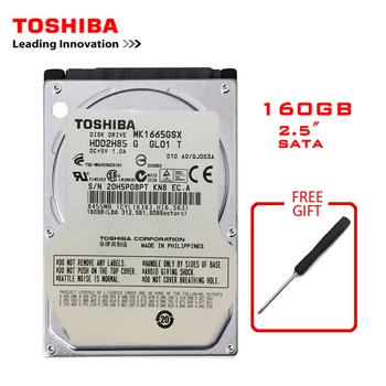 TOSHIBA Zīmola 160GB 2.5