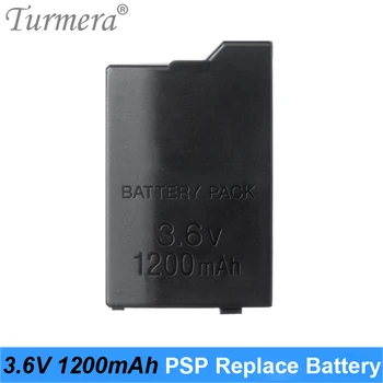 Turmera 1200mAh 3,6 V Litija Li-ion Akumulators Pack Nomaiņa PSP-2000 PSP-3000 Sērijas 3001 3004 3008 2004