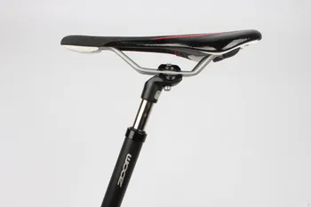 TĀLUMMAIŅAS apturēšanu velosipēda sēdekļa 27.2/ 31.6 X350MM Hidrauliskās sēdeklis post alumīnija velosipēds triecienu absorbciju Amortizācijas sēdeklis pastu