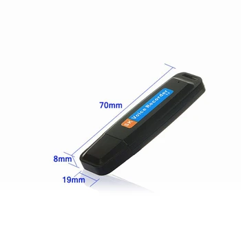 U-Diska Digital o Balss ieraksts Pildspalva USB Flash Disku Līdz 32GB Micro TF