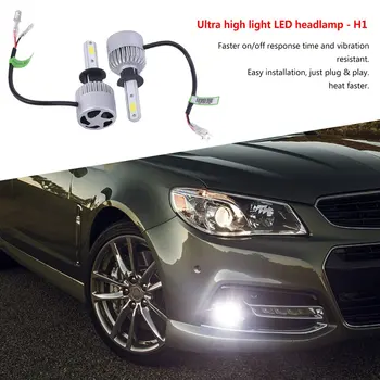Ultra Spilgti 36W 32V Auto LED priekšējie Lukturi H7, H4 Universālo Auto Spuldzes 30000 Stundas Lukturis 6500K Izturīgs Auto Gaismas Miglas Lukturi