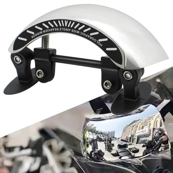 Universālo Motociklu Piederumi Priekšējā Stikla Atpakaļskata Spoguļi,180 Grādu Drošības Atpakaļskata Spogulis Blind Spot Spoguļi, Atpakaļskata