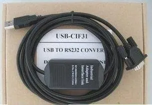 USB-CIF31 USB RS232 Plānošanas Pārveidotājs Kabelis Omron PLC CS1W-CIF31